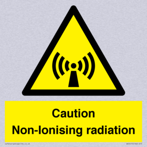 Caution Non-Ionising radiation